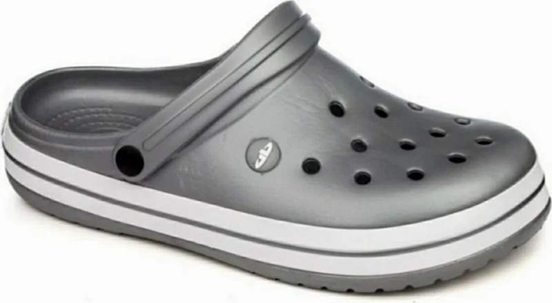 Akınalbella bella Doremor Silver White Sabo Crocs Model Slippers Hospital Slippers Nurse Doctor Slippers