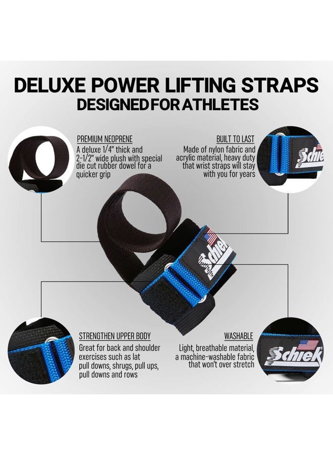 Schiek Sports Model 1000-PLS Deluxe Power Lifting Straps - Image 4