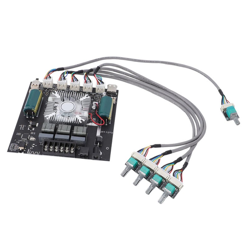 2 1 Channel 160Wx2 220W Subwoofer Amplifier Board Module with BT 5 0 AUX USB APP Input - Image 2