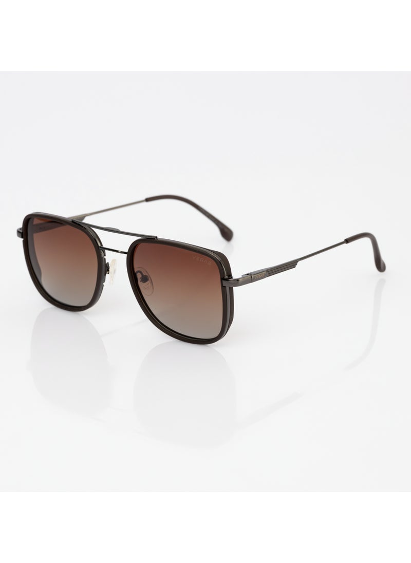 VEGAS VEGAS Men's Sunglasses V2070S - Brown  - Image 1