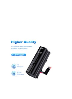 Terabyte A42N1403 Battery for ASUS ROG GFX71JY 17.3" GFX71JY4710 G751 G751J G751JT G751JY G751JL G751JM GFX71JY GFX71JY4710 GFX71JY4710 G751J-BHI7T25 G751JL-BSI7T28 A42LM93 4ICR19/66  - Image 3