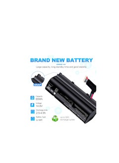 Terabyte A42N1403 Battery for ASUS ROG GFX71JY 17.3" GFX71JY4710 G751 G751J G751JT G751JY G751JL G751JM GFX71JY GFX71JY4710 GFX71JY4710 G751J-BHI7T25 G751JL-BSI7T28 A42LM93 4ICR19/66  - Image 5