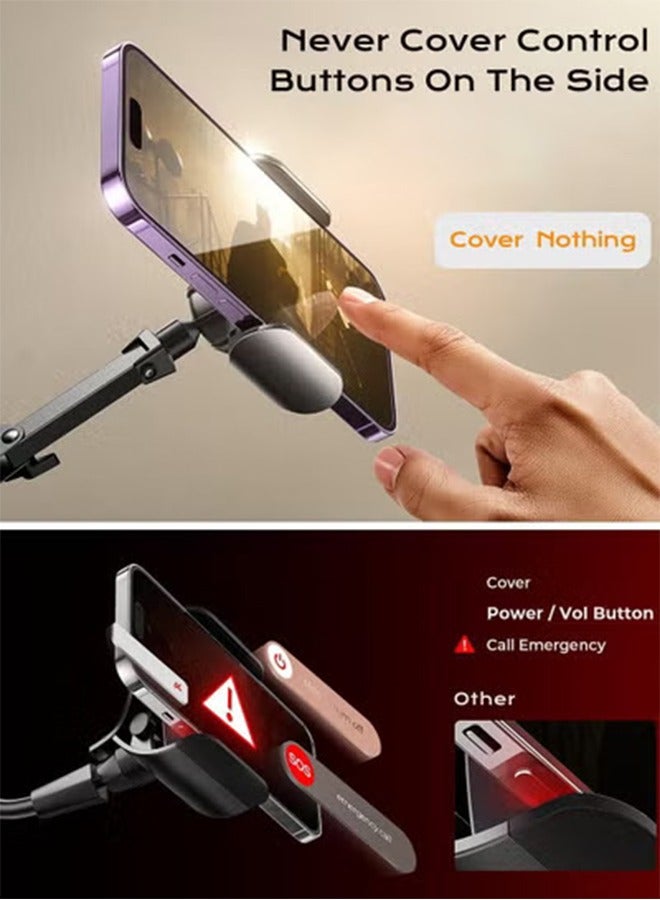 general Tablet Stand Phone Holder iPad Holder for Desk Mount[Ultra Sturdy] 2 Clamps Kindle Holder for Bed Gooseneck Phone Tablet Holder Mount Phone Stand fits iPhone 15 Pro iPad Kindle 4-13" Device - Image 5