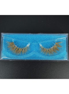 Suncolor Hair Brown Eyelashes Natural Mink False Lashes Light Brown Blonde 3 Pairs Makeup Haloween Party (Brown2)  - Image 5