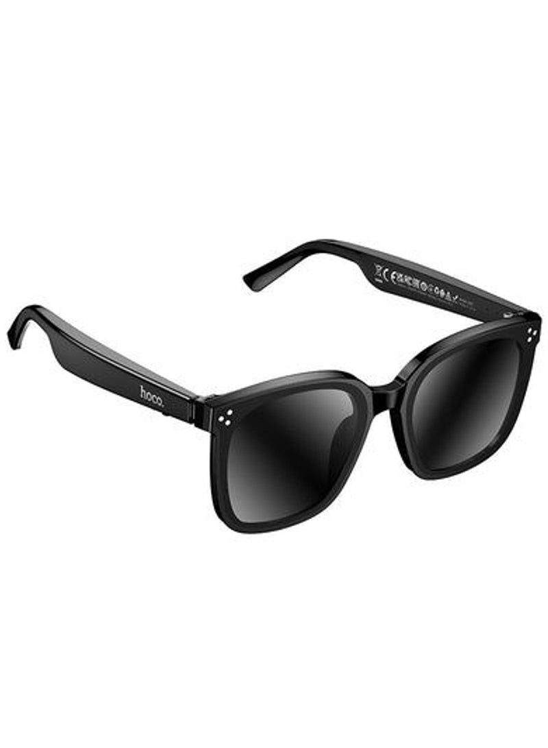 هوكو نظارات شمسية ذكية للموسيقى - نظارات صوتية لاسلكية مفتوحة الأذن بتقنية البلوتوث 5.3، مدة تشغيل تصل إلى 6 ساعات - Image 1