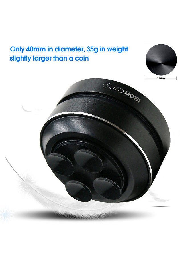 dura MOBI - 1 Pack Wirelessly BT Speaker Bone Conduction Speakers Mini Portable Loud Stereo Sound Built-in Mic Sound Box Black - Image 1