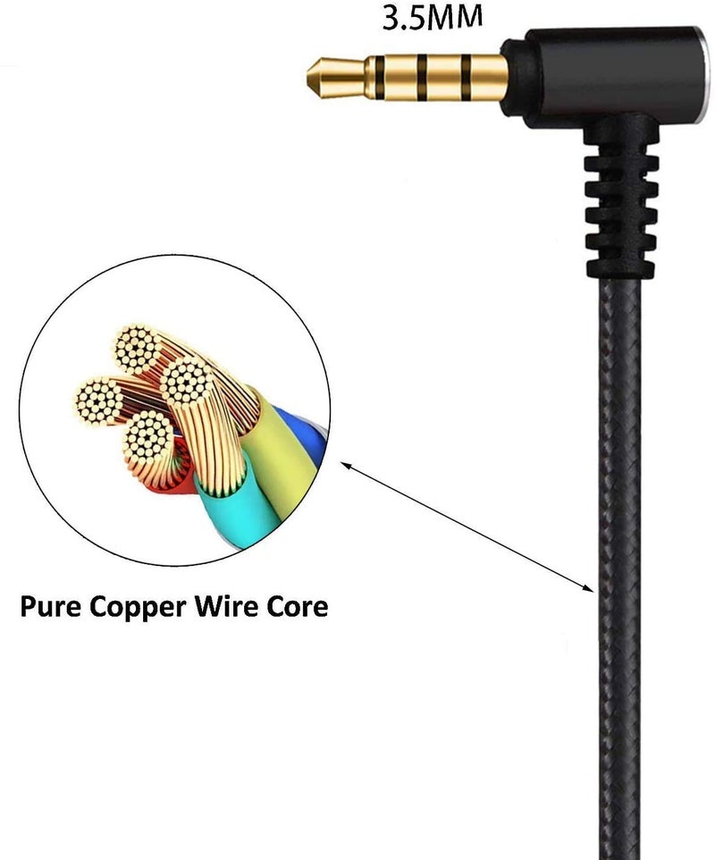 Vcddom Upgraded Replacement Audio Cable for SteelSeries Arctis 3, Arctis 5, Arctis 7, Arctis Pro Wireless, Arctis Pro Gaming Headset 2m/6.5 Feet - Image 5