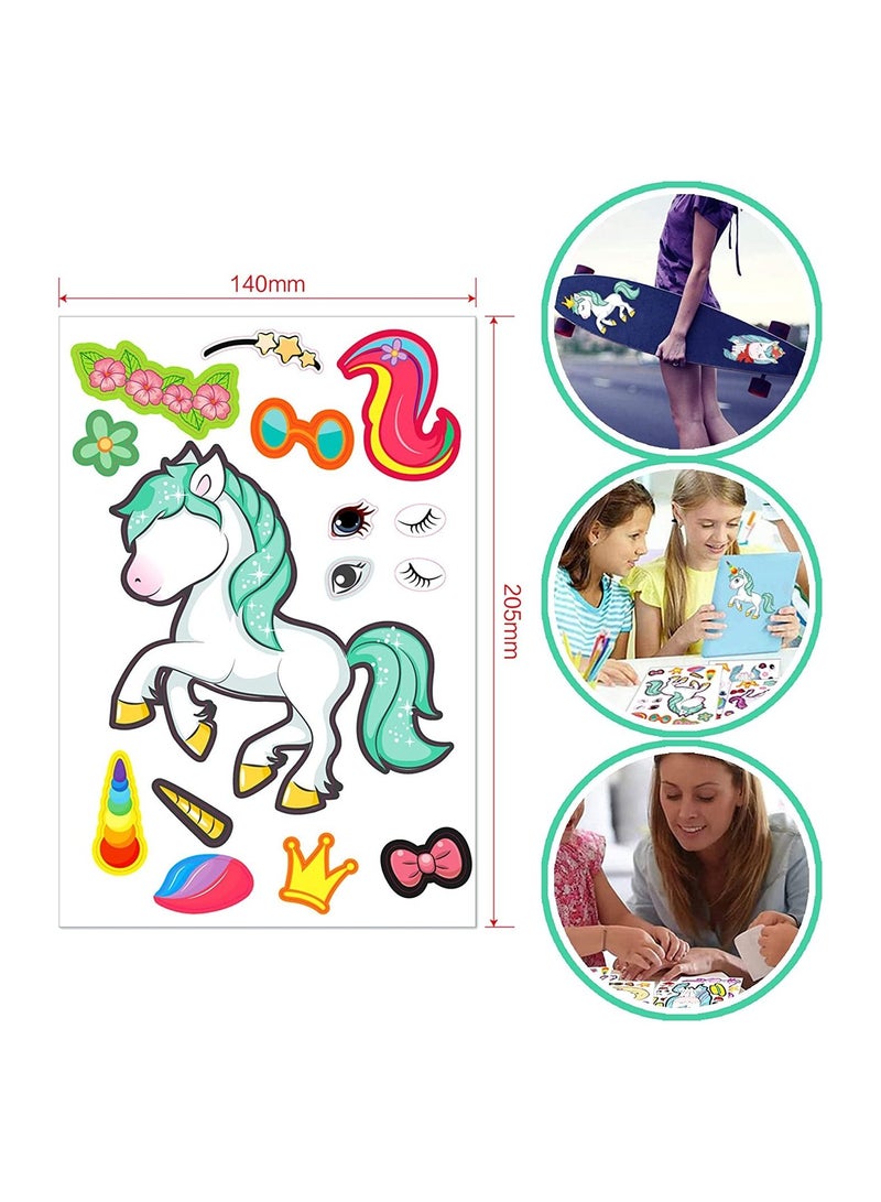 Kids Toddlers Reusable Sticker Books, Window Clings Laptop Stickers Vinyl Stickers for Kids - Image 3