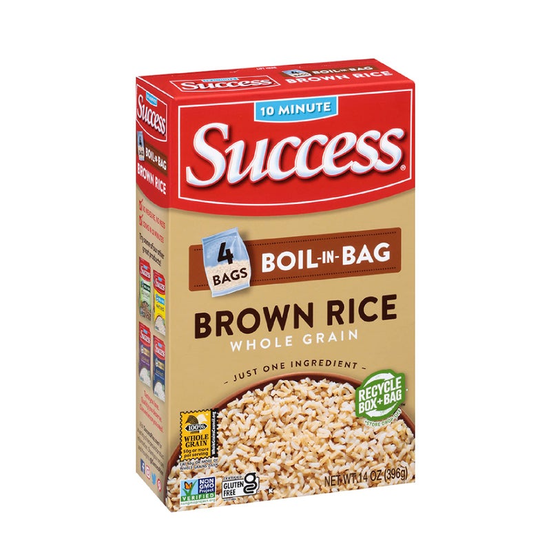 Success BoilinBag Rice Brown Rice Quick and Easy Rice Meals 14Ounce Box - Image 3