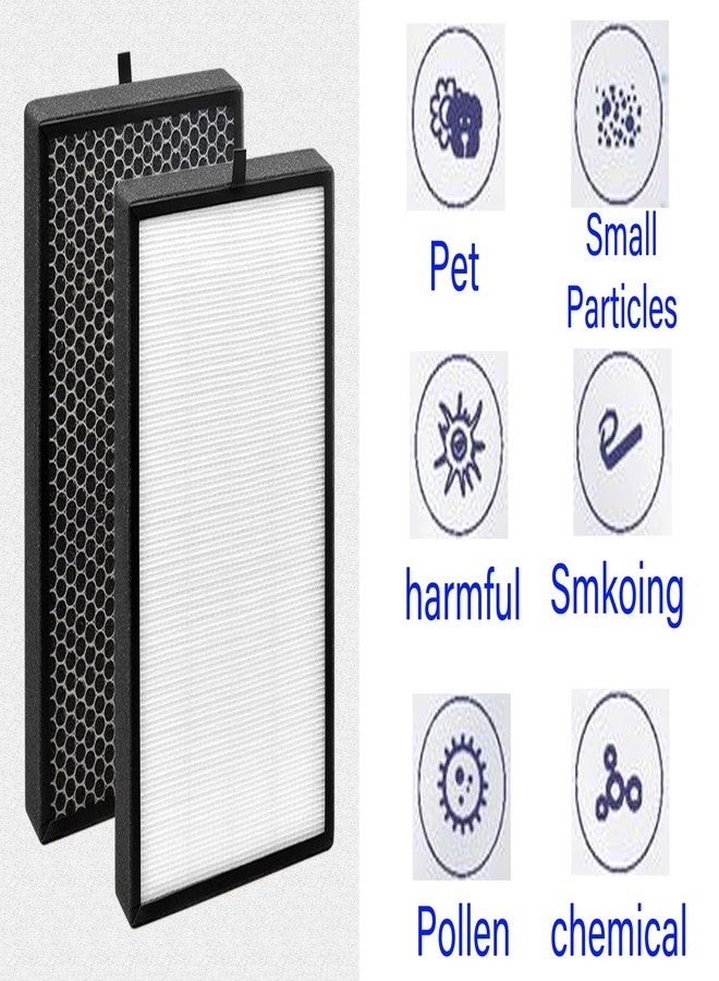 DAODEFUL KJ350G Replacement Filter for TOSOT Air Purifier, 3 Stage Filter, H13 True Hepa with High efficiency Activated carbon and Pre-Filter, 2 Pack - Image 4