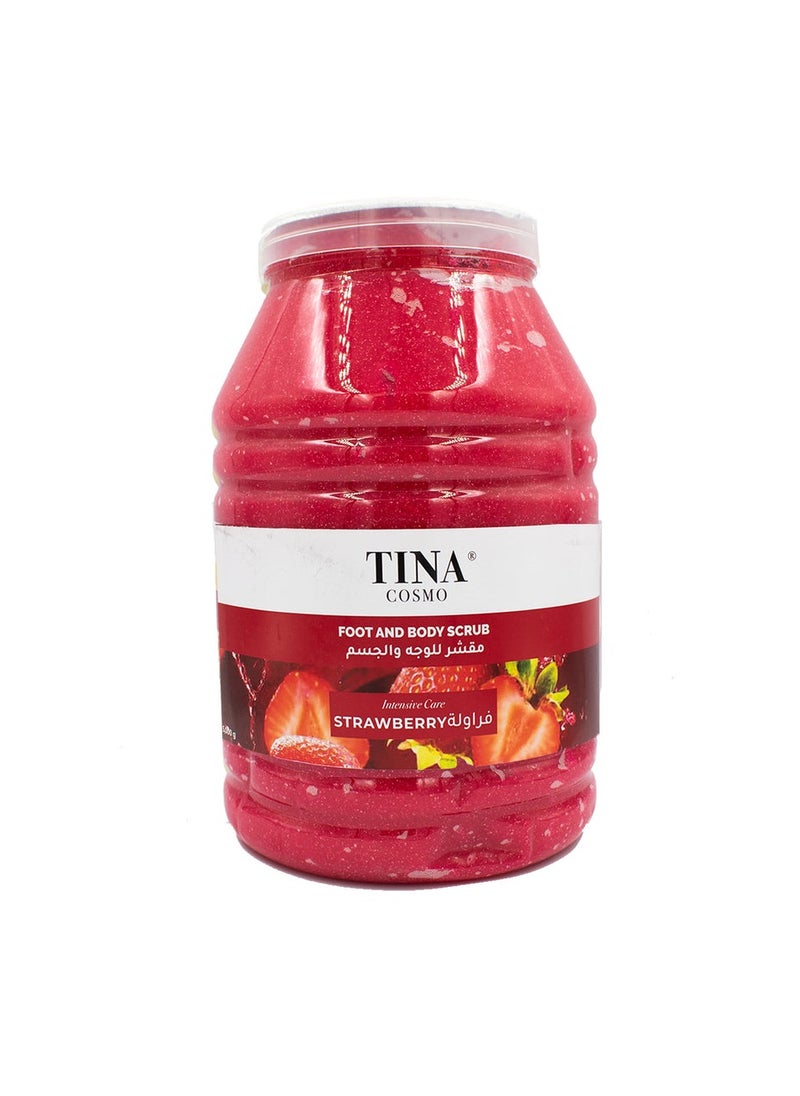 Tina Cosmo Foot and Body Scrub - Strawberry 5kg 