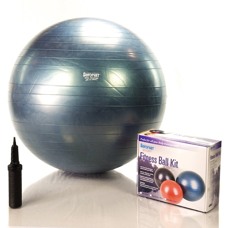 Aeromat Fitness Ball Kit Color/Size: Red / 21.65"" Diameter - Image 4