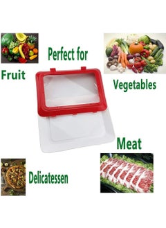 Wishbone Wishbone Food Fresh Keeping Cover Clever Tray Creative Food Plastic Preservation Tray Kitchen Storage Container for Long Food Freshness Preservation  - Image 5