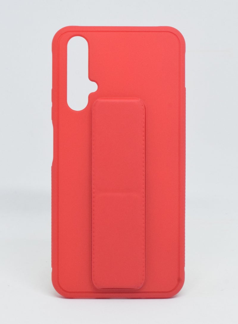 بورتوني غطاء حماية واقٍ مزود بمقبض إصبع لهاتف هواوي نوفا 5 تي - Image 1