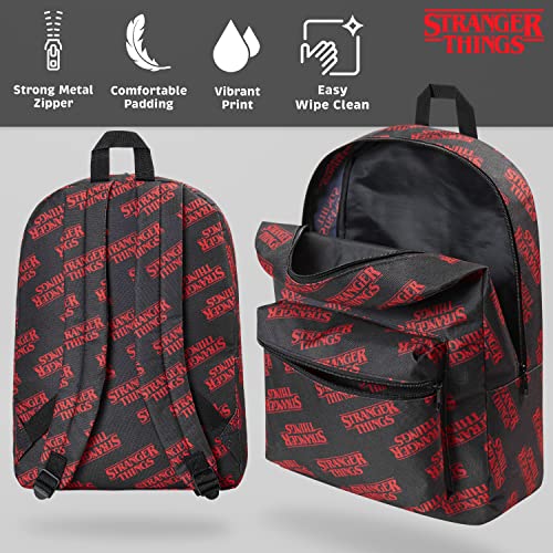 Stranger Things Backpack for School - Teenagers and Kids Backpack - School, Sports, Travel - Official Merchandise - Image 4