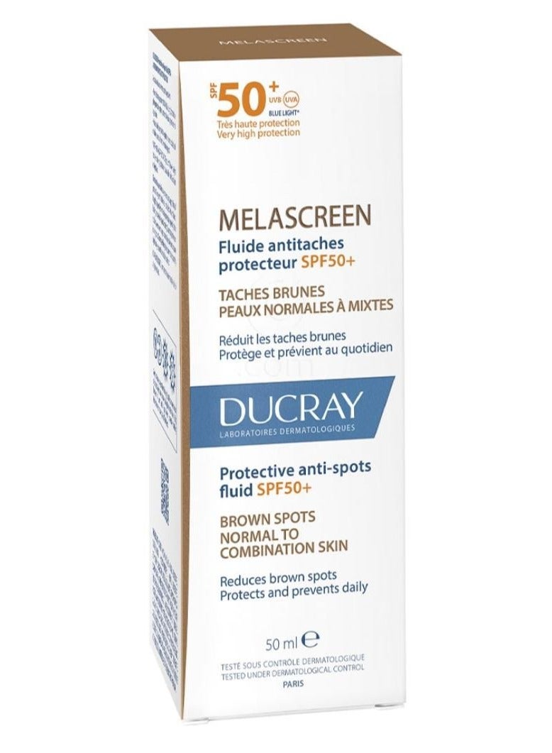 Ducray Melascreen SPF50+ Anti-Spots Fluid 50ml - Image 2