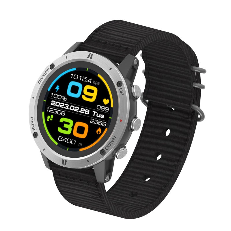 Outdoor GPS Sports Watch Fitness Tracker Wrist Watch for Running Swimming Climbing - Image 1