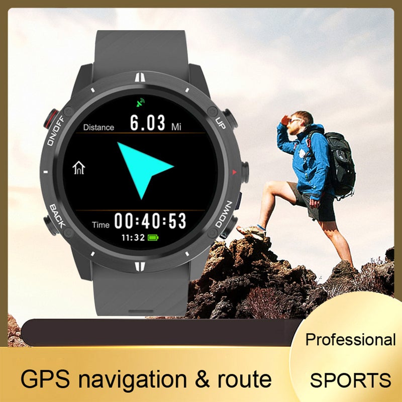 Outdoor GPS Sports Watch Fitness Tracker Wrist Watch for Running Swimming Climbing - Image 2
