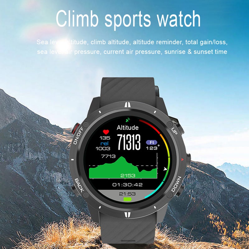 Outdoor GPS Sports Watch Fitness Tracker Wrist Watch for Running Swimming Climbing - Image 4