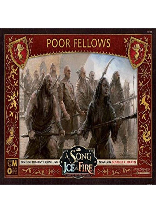 CMON لعبة مصغرات طاولة أغنية من الجليد والنار - صندوق وحدة الفقراء - Image 1