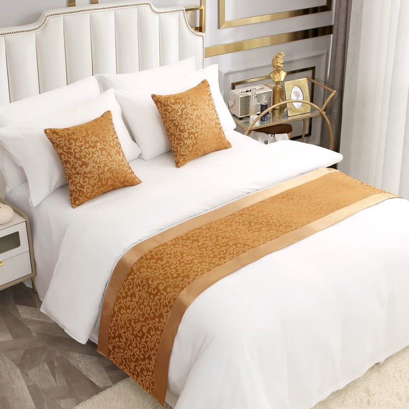 AMBERIS AMBERIS Bed Runner Smooth Comfort Bed Runners  Scarves for Home and Hotel 