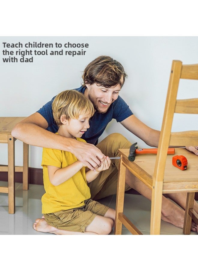 Children's Toolbox Toy Set Boy Electric Drill Repair Toolbox Simulation Repair Tool Repair Disassembly Toy-Specifications:PE50325 Professional Woodworking Simulation Children's Toolbox Tool Cognitive Maintenance Skills Training 41PCs Charged Drill Belt Clothing - Image 3