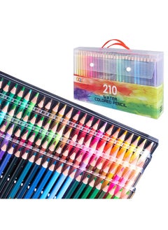 120/150/180/210 Professional Artist Watercolor Pencils Set Water-Soluble Colored Pencils for School Students Adults Color Pencils Art Supplies for Drawing Sketching Coloring Books