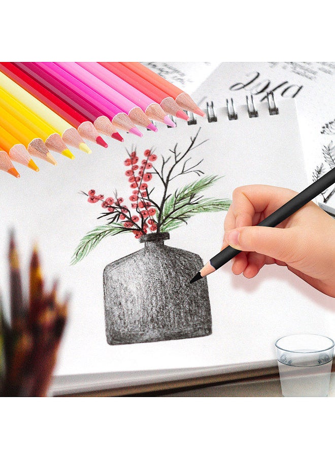 Generic - 120/150/180/210 Professional Artist Watercolor Pencils Set Water-Soluble Colored Pencils for School Students Adults Color Pencils Art Supplies for Drawing Sketching Coloring Books - Image 1