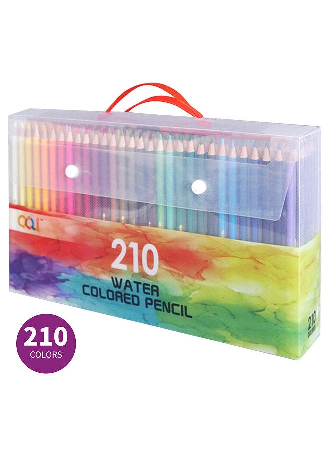 Generic - 120/150/180/210 Professional Artist Watercolor Pencils Set Water-Soluble Colored Pencils for School Students Adults Color Pencils Art Supplies for Drawing Sketching Coloring Books - Image 1