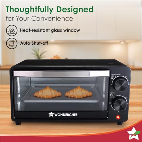 Wonderchef Oven Toaster Griller (OTG) 10L | Black | 2 Years Warranty - Image 4