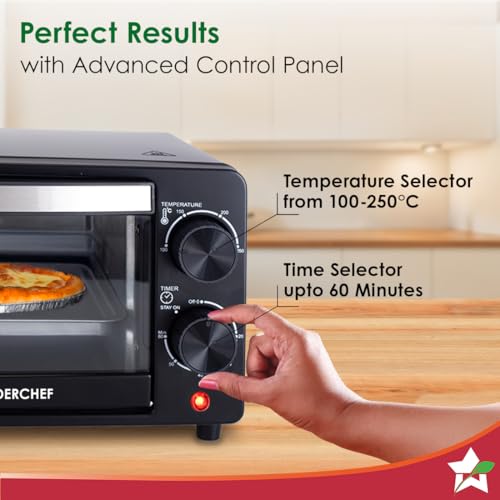 Wonderchef Oven Toaster Griller (OTG) 10L | Black | 2 Years Warranty - Image 3