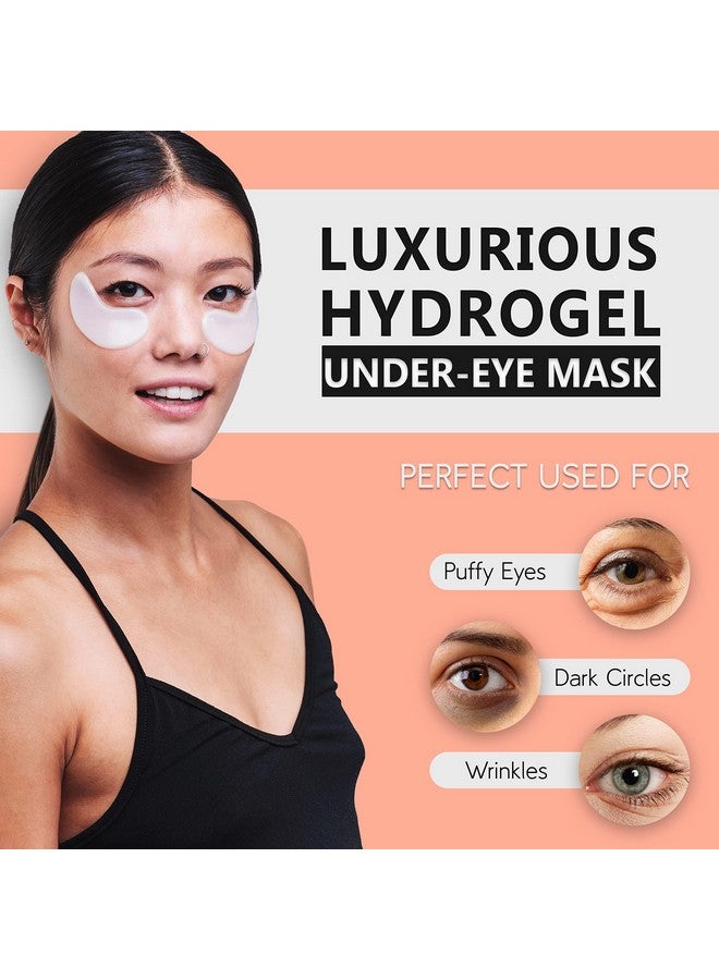 pureSOL PURE SOL Hydrogel Gold Under Eye Mask - Hyaluronic Acid, Retinol - Anti-aging, Moisturizing and Hydrating - 12 Pairs | Eye Patches for Puffy eyes, Dark Circles - Gifts for Women. Gifts for Mom - Image 4