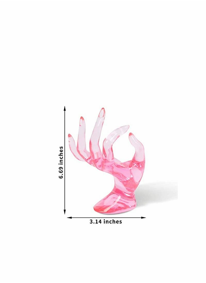 KASTWAVE - Hand Form Jewelry Display Holder Bracelet Ring Watch Stand Support Holder Bracelet Holder Jewelry Display Jewelry Stand for Home Organization - Image 1