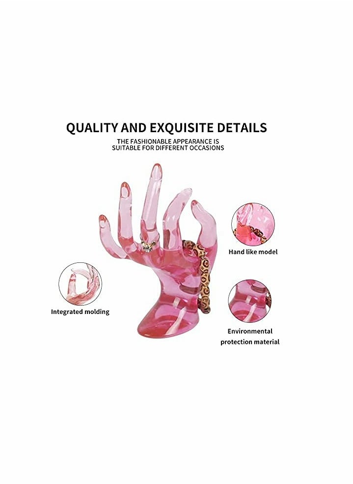 KASTWAVE - Hand Form Jewelry Display Holder Bracelet Ring Watch Stand Support Holder Bracelet Holder Jewelry Display Jewelry Stand for Home Organization - Image 1