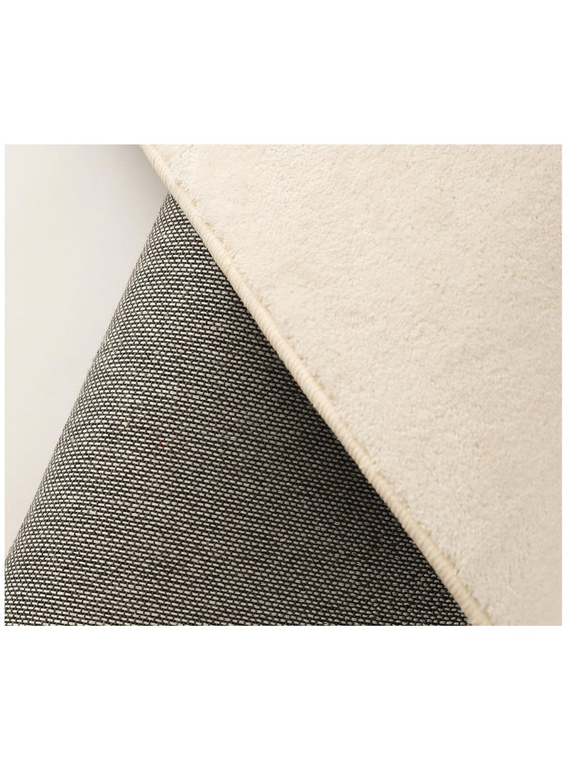 كي واي دي سجادة فيلفت للمساحات الكبيرة، سميكة، قابلة للغسل، كبيرة الحجم، بنمط كرتوني ناعم، مضادة للانزلاق، للسجاد الكبير في غرفة المعيشة وغرفة النوم، مقاس 160*230 سم. - Image 2