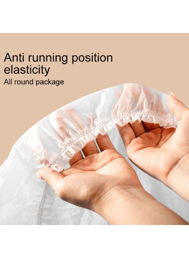 Disposable Bedding 1 Sets Of Portable Disposable Bedding Travel-Ready 4-Piece Double Set with Bed Sheets, Quilt Cover, and Pillowcase for Convenient Travel Use Green - Image 5