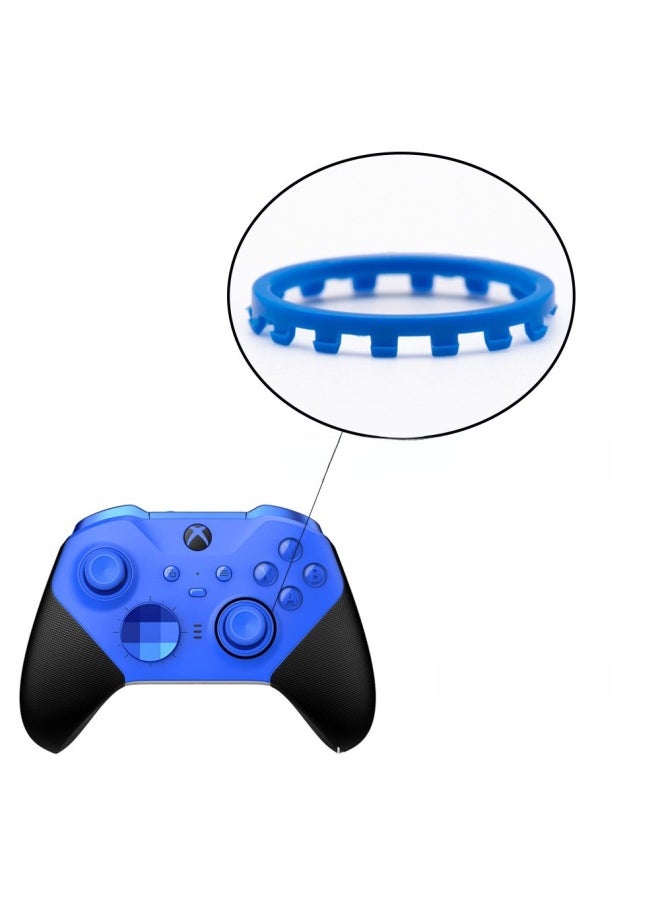 Generic Xbox One Elite Second Generation Controller Button Repair Parts Direction Key LTRT Inner Bracket Xbox One Gaming Accessories-Product Color:Elite Second Generation Face Shell Decorative Ring Blue  - Image 1