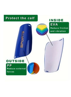 Spall 1pair Protective Soccer Shin Guards for Adults and Students - Reduce Injuries and Shock with Shin Pads for Football Training  - Image 4