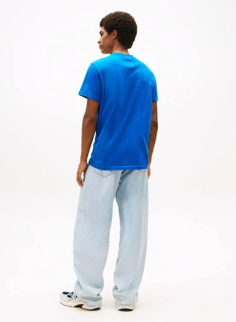 TOMMY JEANS  Logo Slim Crew Neck T-Shirt for Men | Best Price UAE