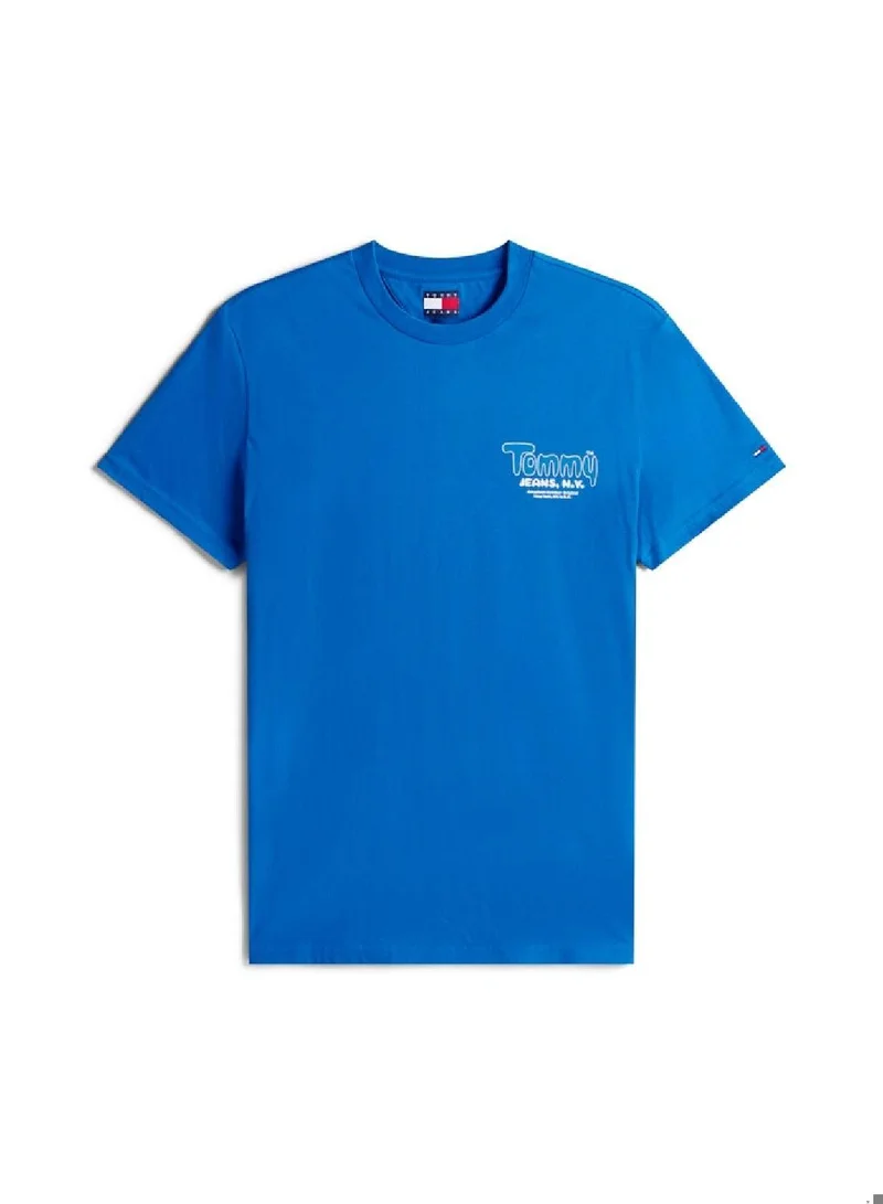 TOMMY JEANS  Logo Slim Crew Neck T-Shirt for Men | Best Price UAE