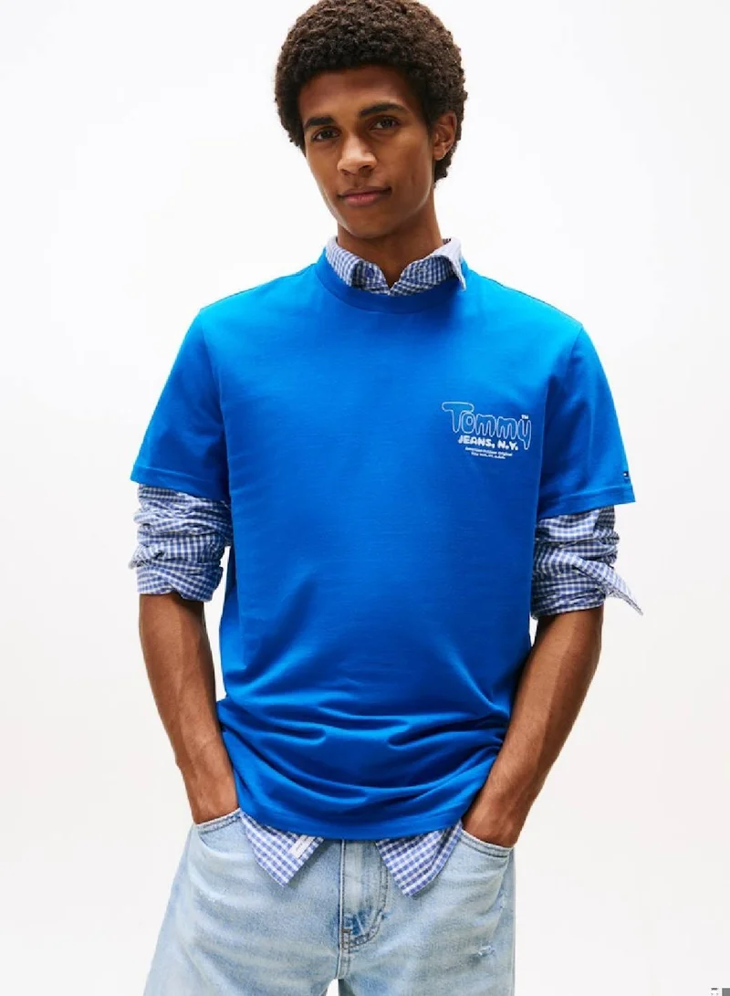 Logo Slim Crew Neck T-Shirt