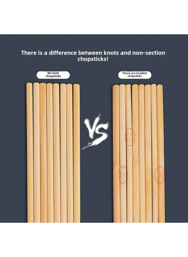 Carbonized Bamboo Chopsticks Household Chopsticks Meal Bag Four-piece Disposable Chopsticks Hot Pot Chopsticks Stall Run Jianghu Goods Source-Color:5.3*6.0*23.5cm Carbonized Belt Section (5000 Pairs/piece)  - Image 5