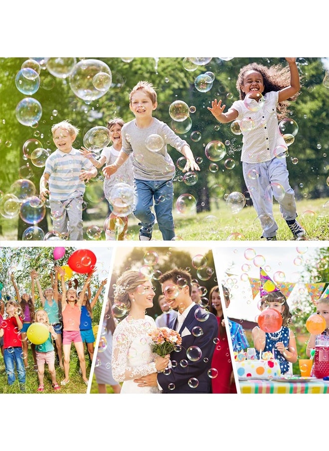Bincoo 20pcs Blow Plastic Bubbles Toy Set, Large Bubble Balloons Bubble Blowing Products Collection Kid Friendly Bubble Blowing Toys for Kids Outside Party Birthday Gift Toddler Outdoor Toys Random Color  - Image 2