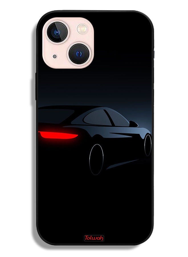 Tolwak Apple iPhone 13 mini Protective Case Dark Car - Image 2