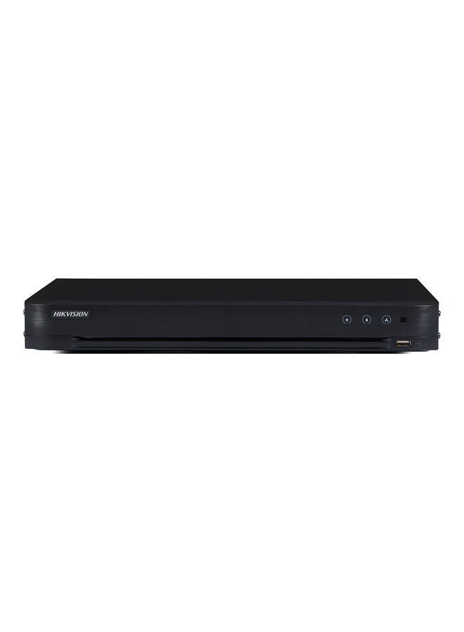 HIKVISION iDS-7208HQHI-M1/S 8CH 5MP AcuSense DVR, H.265 Pro+, Hybrid (HDTVI/AHD/CVI/CVBS/IP), Motion Detection 2.0, Human/Vehicle Classification, Face Detection, 1 SATA Up to 10TB, HDMI/VGA, 12V DC | iDS-7208HQHI-M1/S (No HDD) - Image 1