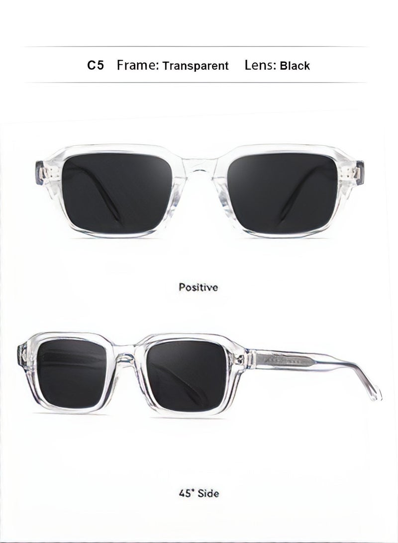 RITY Men & Women Polarized Sunglasses with UV Protection | Trendy Lightweight Fashion Eyewear for Driving, Travel, Beach & Outdoor Activities | Comfortable & Durable Design - Image 5