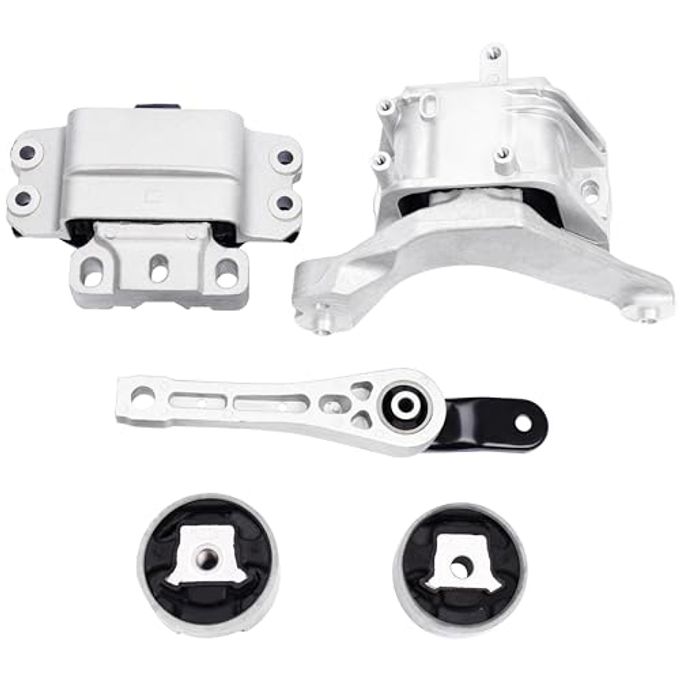 QRYIPPDM Engine Motor and Transmission Mount Kit Compatible with 2005-2018 Jetta 2.5L L5 Rabbit 2006-2009 L5 2.5L 5PCS 10012 9283 9245 9260 9263 A4928 A6969 A6966 A4927 A6962 - Image 4