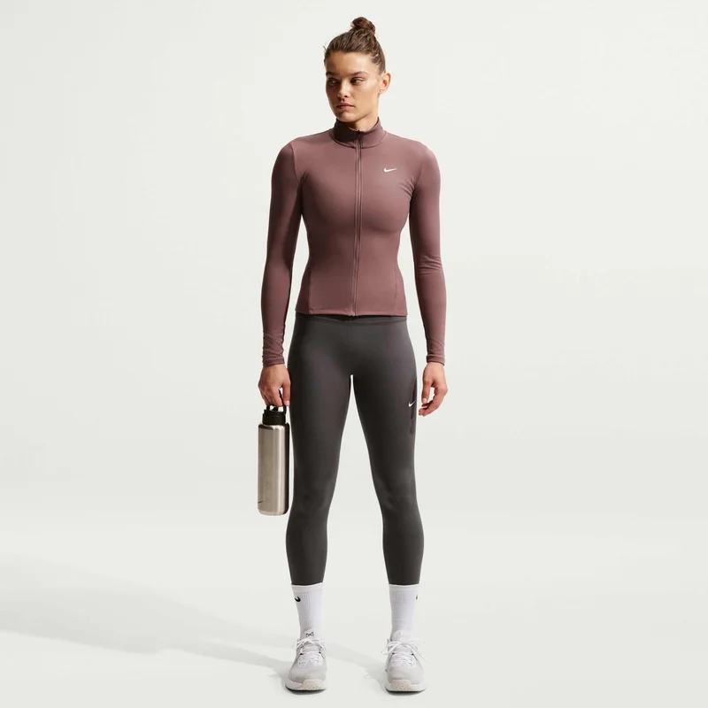 Nike Women's One Dri-FIT Seamless Front Full-Length Training Leggings
