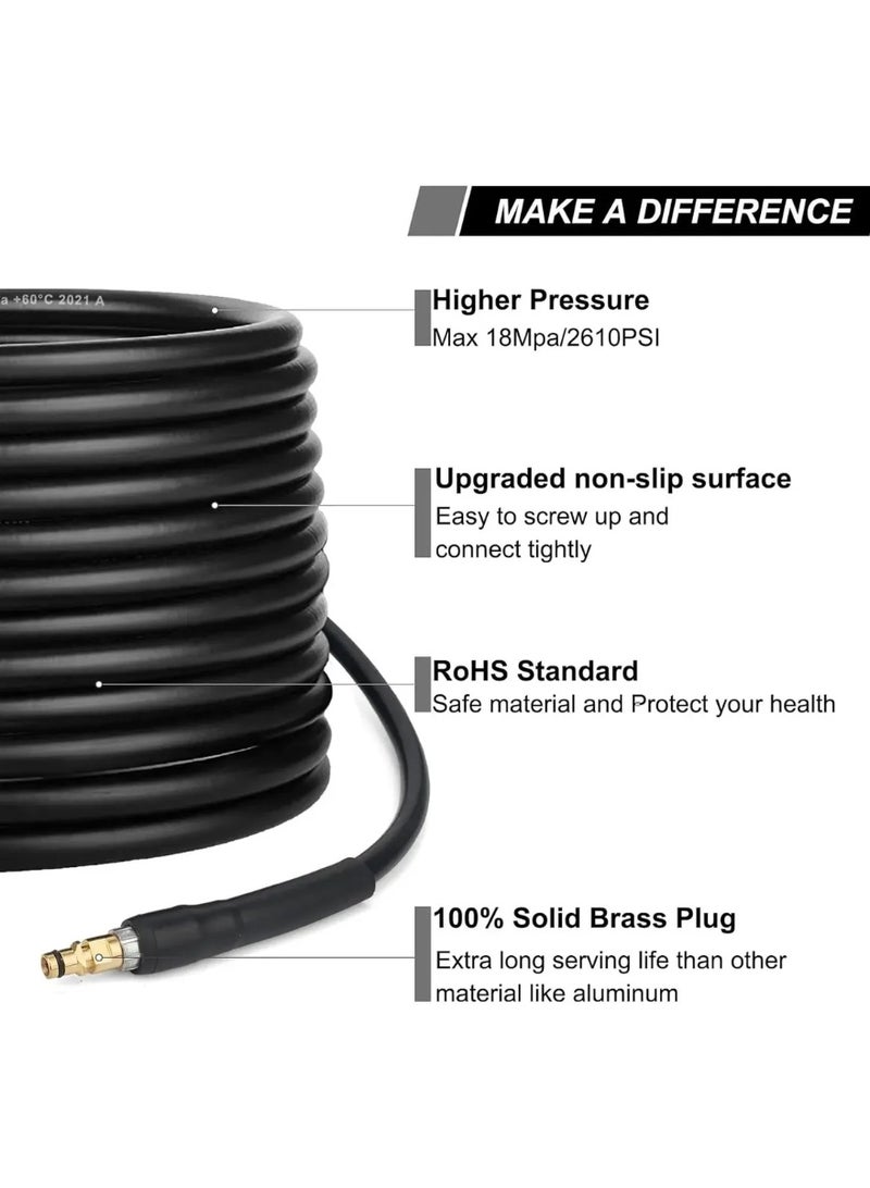 Goserda® 8m Pressure Washer Hose Pipe for Karcher K2 K3 K4 K5 K7 - Image 4