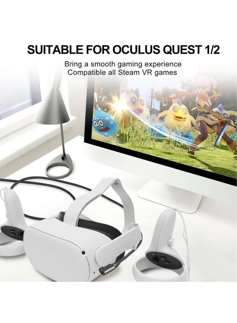 3M USB 3.1 VR streaming line link elbow cable for Oculus  Quest 2 VR Data Transfer Fast Charges VR Headset Accessories  - Image 2